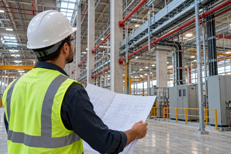 Projeto e execução conduzidos pela mesma equipe de engenharia